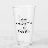 Scorpion-pictogram Glas (Achterkant)