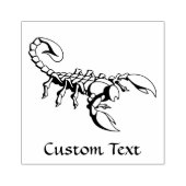 Scorpion-pictogram Rubberstempel (Afrduk)
