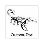 Scorpion-pictogram Zelfinktende Stempel (Design)
