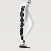 Scorpion Pose Yoga Leggings (Rechts)