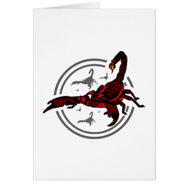 Scorpion rouge (Devant)