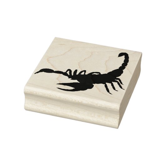 Scorpion Rubberstempel (Stempel)