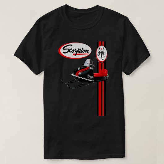 Scorpion  Snowmobies 1 T-shirt (Design voorkant)