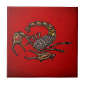 Scorpion Tegeltje (Voorkant)