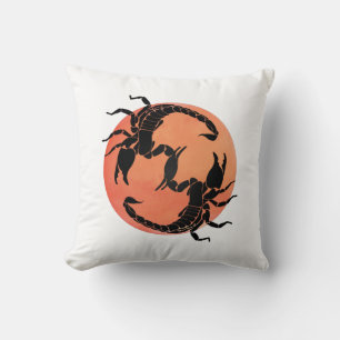 Scorpion Tribal Grafisch Ontwerp Kussen