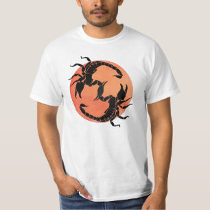 Scorpion Tribal Grafisch Ontwerp T-shirt