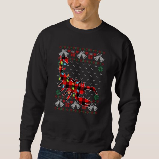 Scorpion   Xmas Lights Ugly Christmas Sweater (Voorkant)