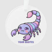 Scorpion Zodiaque Chibi Mignon (devant)