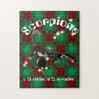 Scorpione 24 ottobre al 22 novembre Puzzle Legpuzzel
