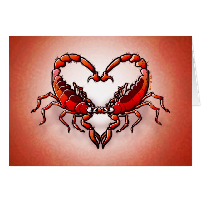 Scorpions affectueux (Devant horizontal)