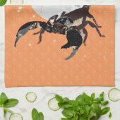 Scorpions Serviettes de cuisine (Plié)