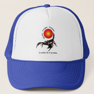 Scorpiun 24 octobre fin 22 novembre Casquette