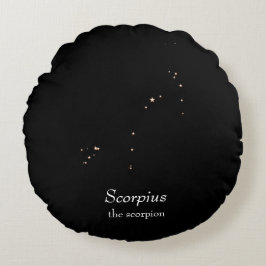 Scorpius Constellation Rond Kussen