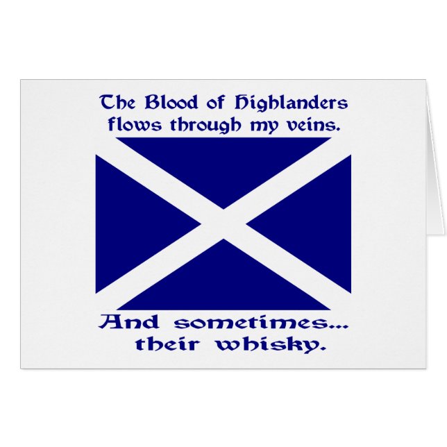 Scot Highlander Blood & Whisky (Devant horizontal)