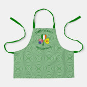 Scot Rampant USA Irish Flags Shamrock Personalized Schort (Voorkant)