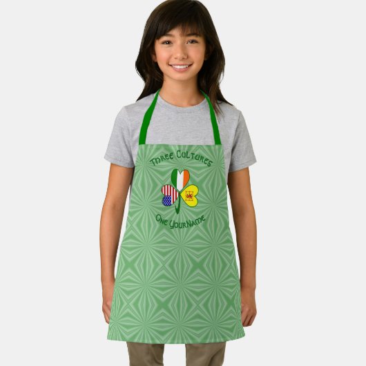 Scot Rampant USA Irish Flags Shamrock Personalized Schort (Insitu)