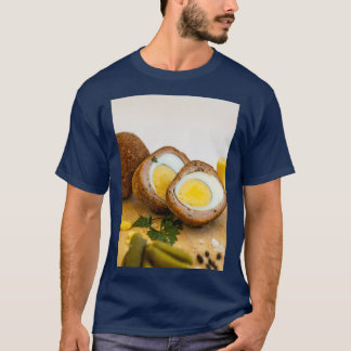 Scotch Eggs op Wooden Platter T-shirt