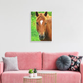 Scotch Head Shot Canvas Afdruk (Insitu (Woonkamer))