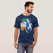 Scotch Irish Shamrock Scottish St Patricks Day T-shirt (Voorkant volledig)
