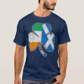 Scotch Irish Shamrock Scottish St Patricks Day T-shirt (Voorkant)
