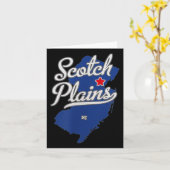 Scotch Plains New Jersey Carte Nj  (Fleur jaune)