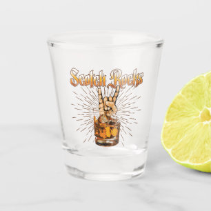 Scotch Rocks Shot Glas