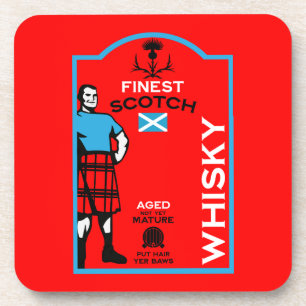 Scotch Whisky Drinker Bier Onderzetter