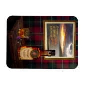 Scotch Whisky Magnet avec votre texte et votre ima (Horizontal)