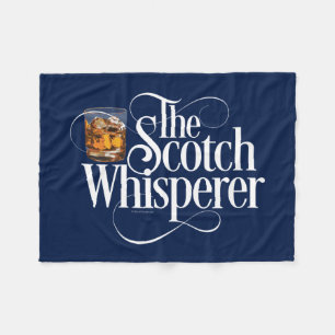 Scotch Whisperer Fleece Blanket Deken