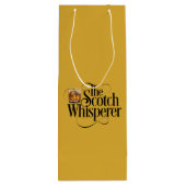 Scotch Whisperer Wine Gift Bag Wijn Cadeautas (Achterkant)