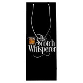 Scotch Whisperer Wine Gift Bag Wijn Cadeautas (Achterkant)