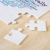 Scotish Slang Word Map Jigsaw Puzzle (Côté)