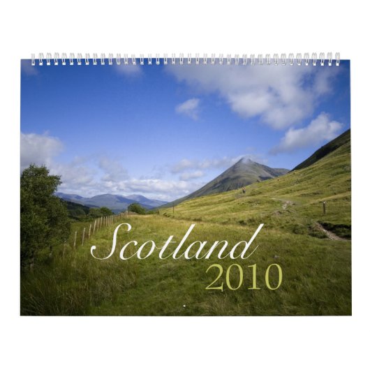 Scotland 2010 Calendar Kalender (Hoes)