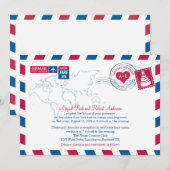 Scotland Airmail | Weddenschap Kaart (Voorkant / Achterkant)