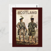 Scotland Art Briefkaart (Voorkant / Achterkant)