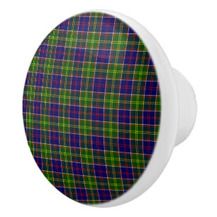 Scotland Ayrshire District Tartan Keramische Knop
