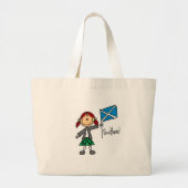 Scotland Bag Grote Tote Bag (Voorkant)