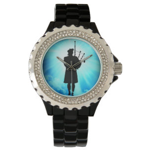 Scotland Bag Piper, Pipers God's Saints Horloge