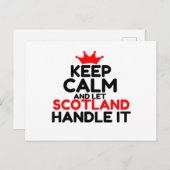 SCOTLAND BRIEFKAART (Voorkant / Achterkant)