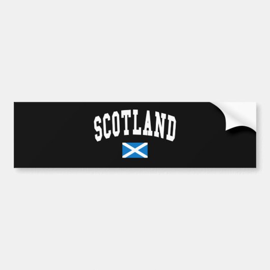 SCOTLAND BUMPERSTICKER (Voorkant)