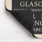 Scotland Cities Mousepad Muismat (Hoek)