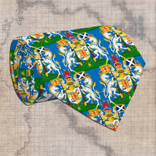 Scotland Coat arms, Scottish Flag business Blue Stropdas