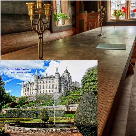 Scotland Dunrobin Castle Gardens Sutherland Clan Legpuzzel