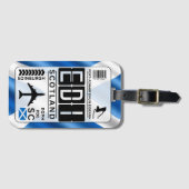 Scotland Edinburgh Bagagelabel (Voorkant (horizontaal))