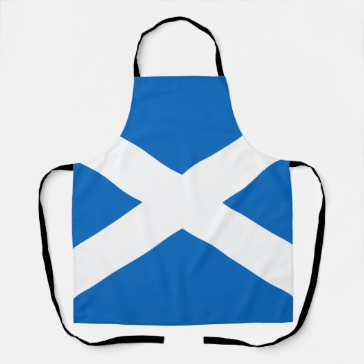 Scotland flag All-Over Print Apron Schort (Voorkant)