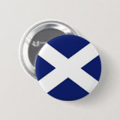 SCOTLAND FLAG RONDE BUTTON 5,7 CM (Voorkant /achterkant)
