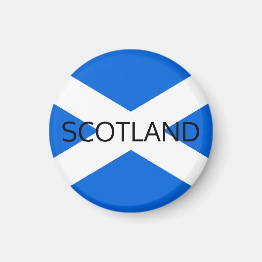 Scotland Flag Scotland Magnet arc2 (Devant)