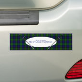 Scotland Forever Alba gu bràth Bumpersticker (Op auto)