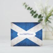 Scotland Forever Alba Gu Brath Flag Briefkaart (Staand voorkant)