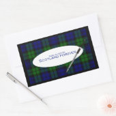 Scotland Forever Alba gu bràth Rechthoekige Sticker (Envelop)